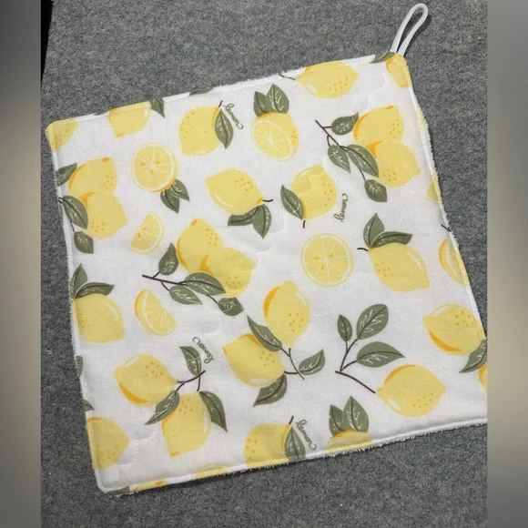 Hand Crafted Lemon Print Softy Cloth - Picture 1 of 4